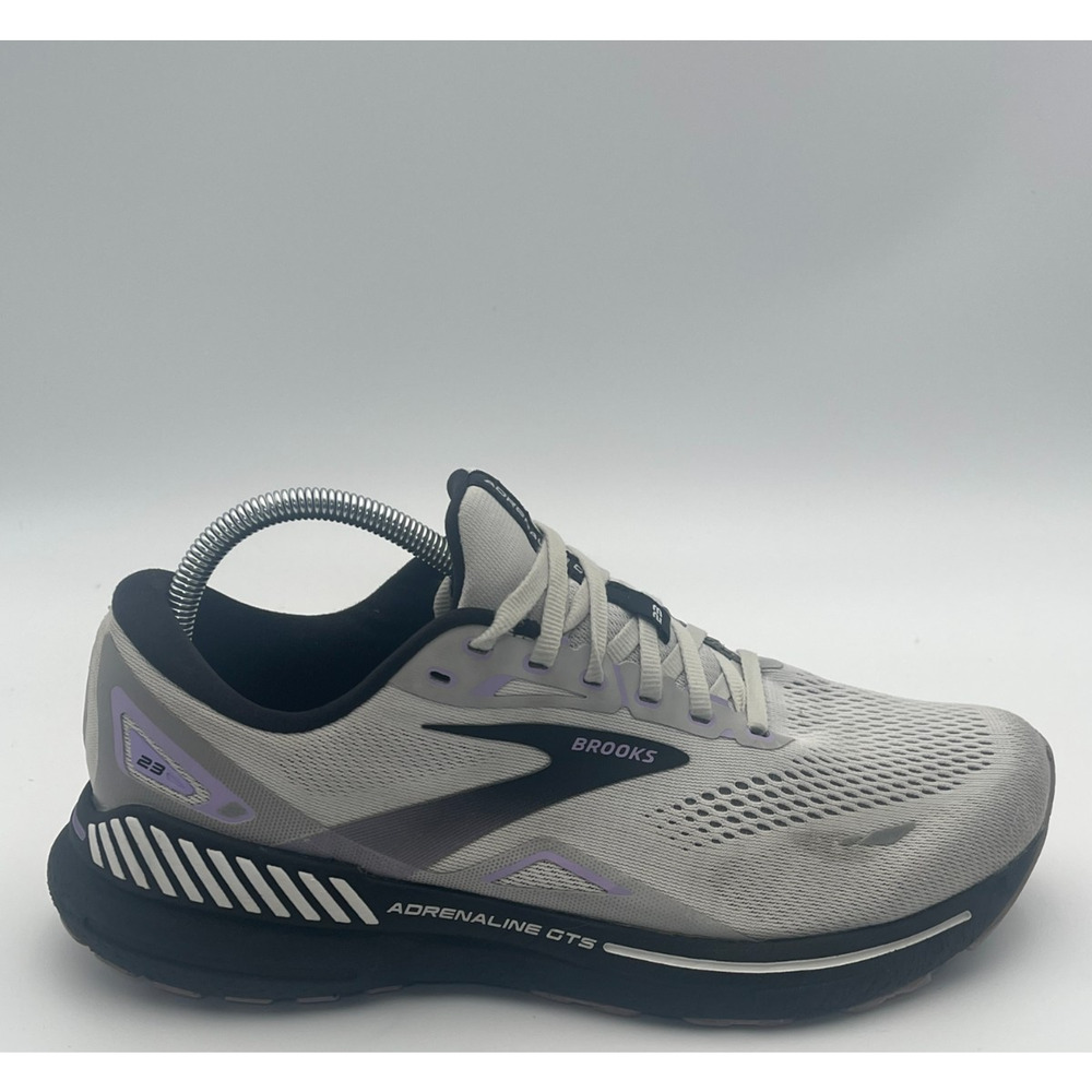 Brooks Adrenaline GTS 22 Women's Running Shoes, Sz 11 2E Extra Wide Gray/Lillac